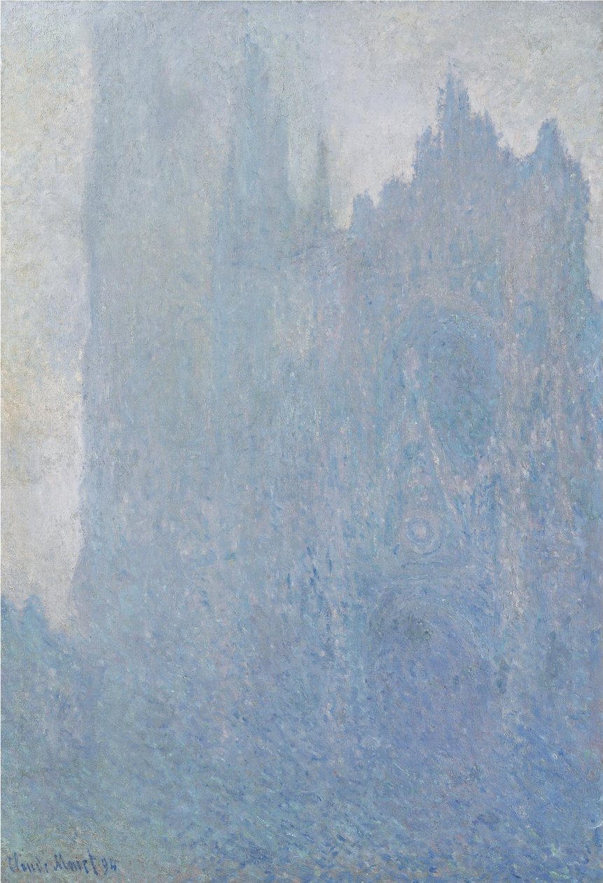 Rouen-katedralen i dimma, 1893 av Claude Monet