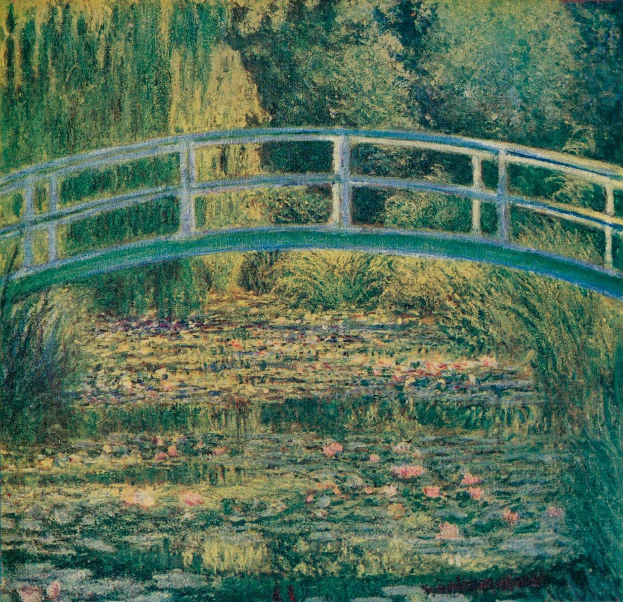 Näckrosdammen, 1899 av Claude Monet