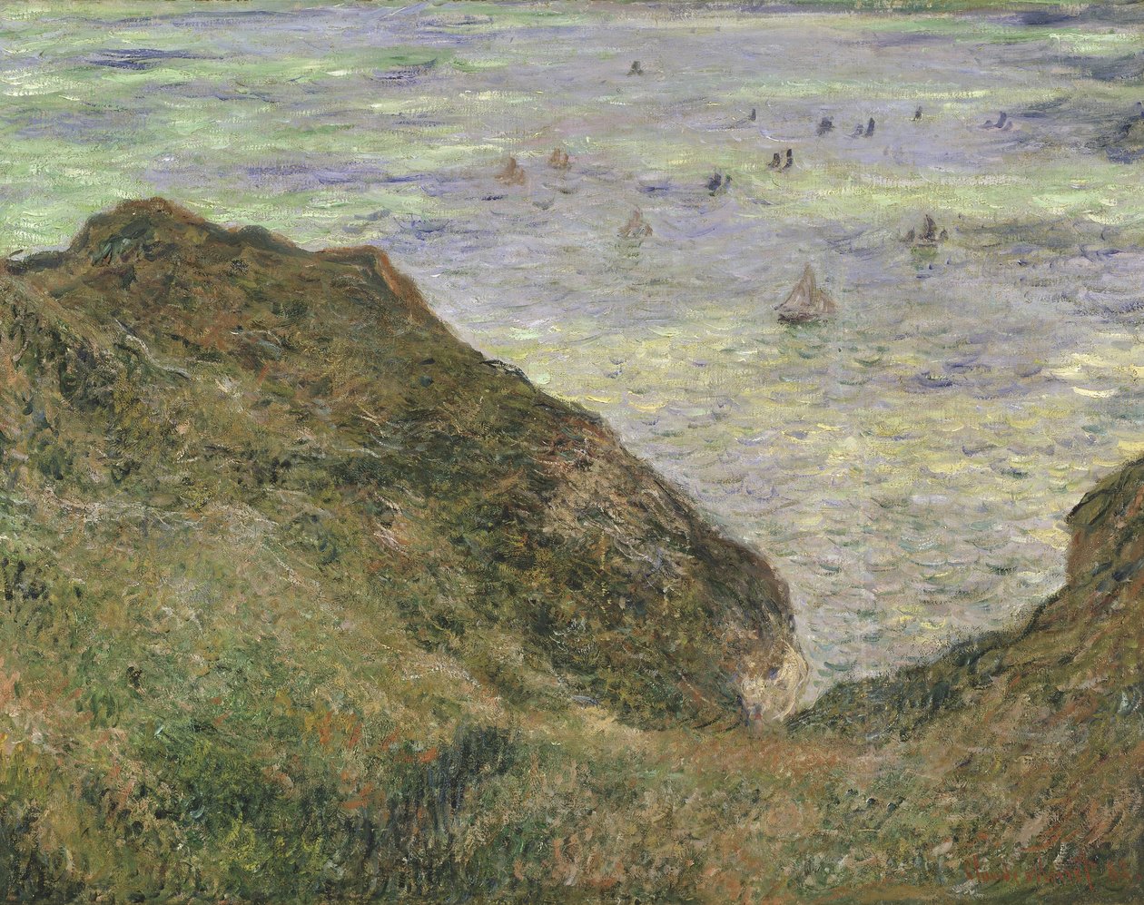 Utsikt över havet, 1882 av Claude Monet