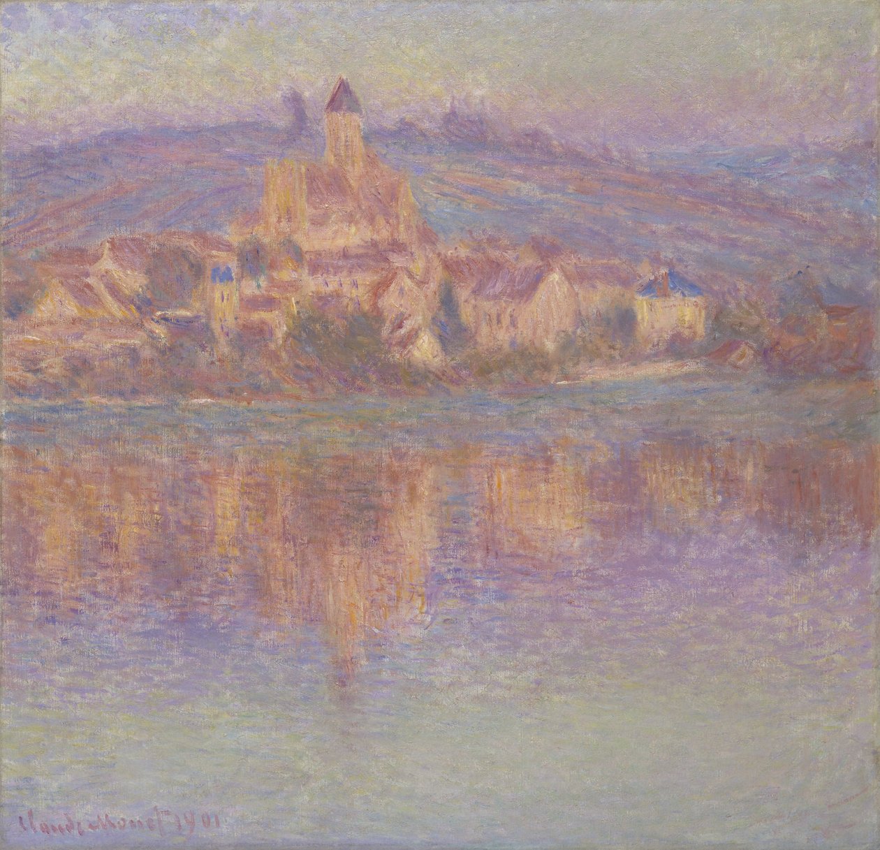 Vetheuil av Claude Monet