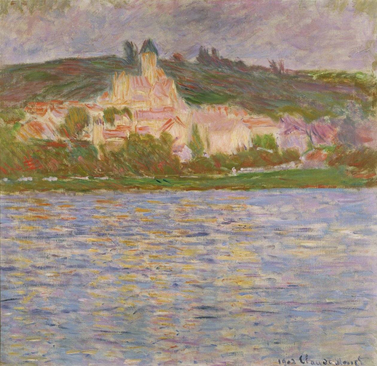 Vetheuil av Claude Monet