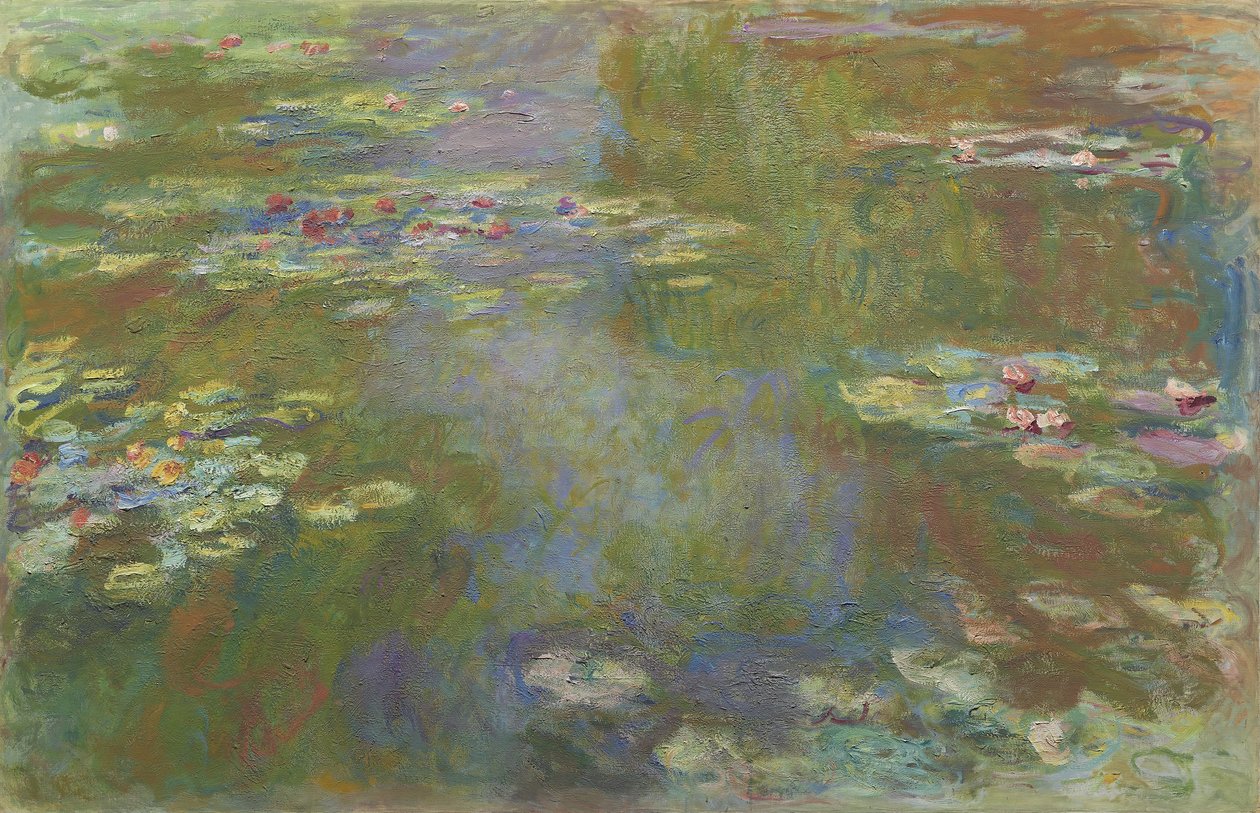 Näckrosdamm, 1917-19 av Claude Monet