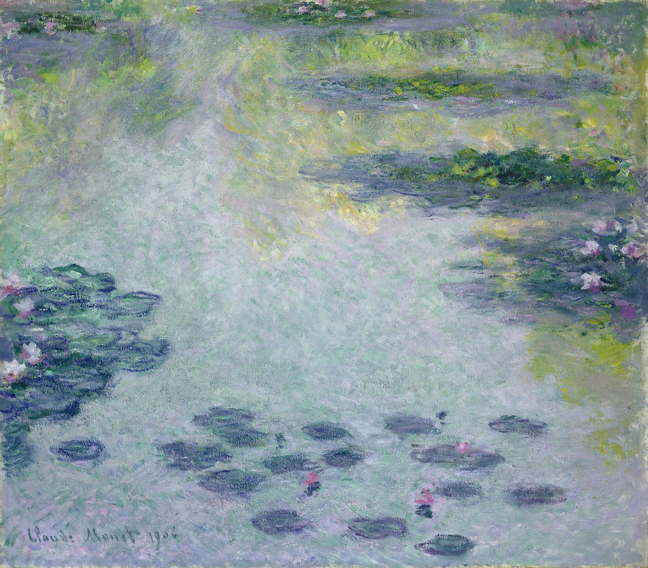 Vattenliljor av Claude Monet
