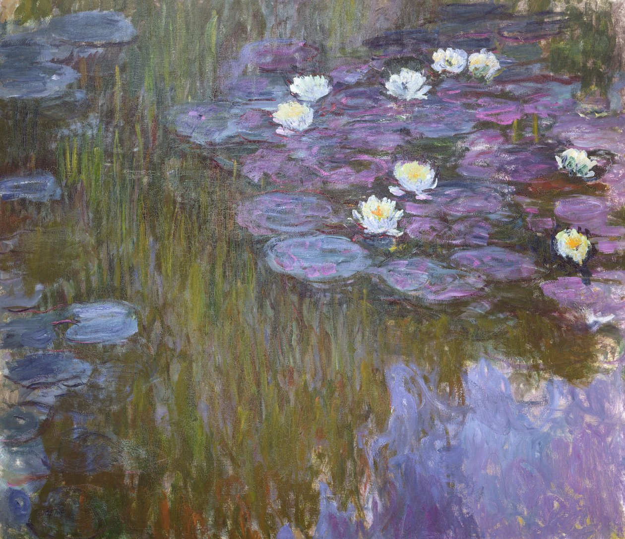 Vattenliljor av Claude Monet