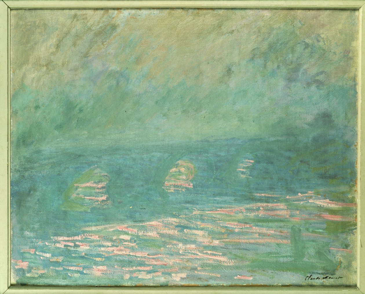 Waterloo Bridge av Claude Monet