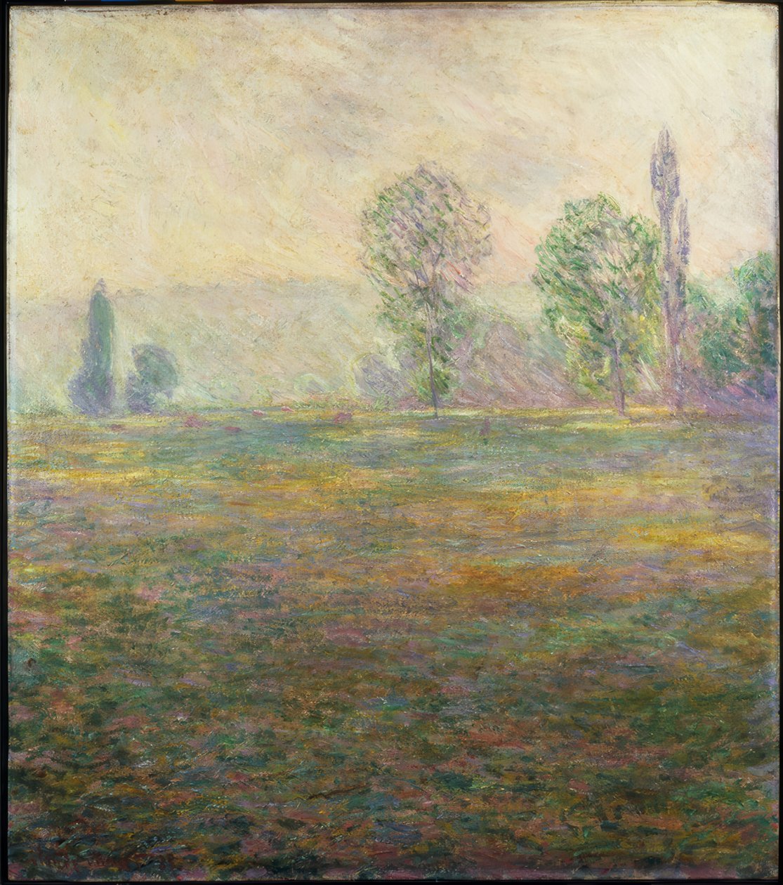 Äng nära Giverny av Claude Monet