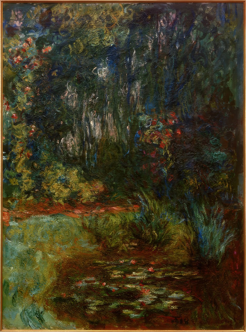 Hörn av näckrosbassängen, 1918 av Claude Monet