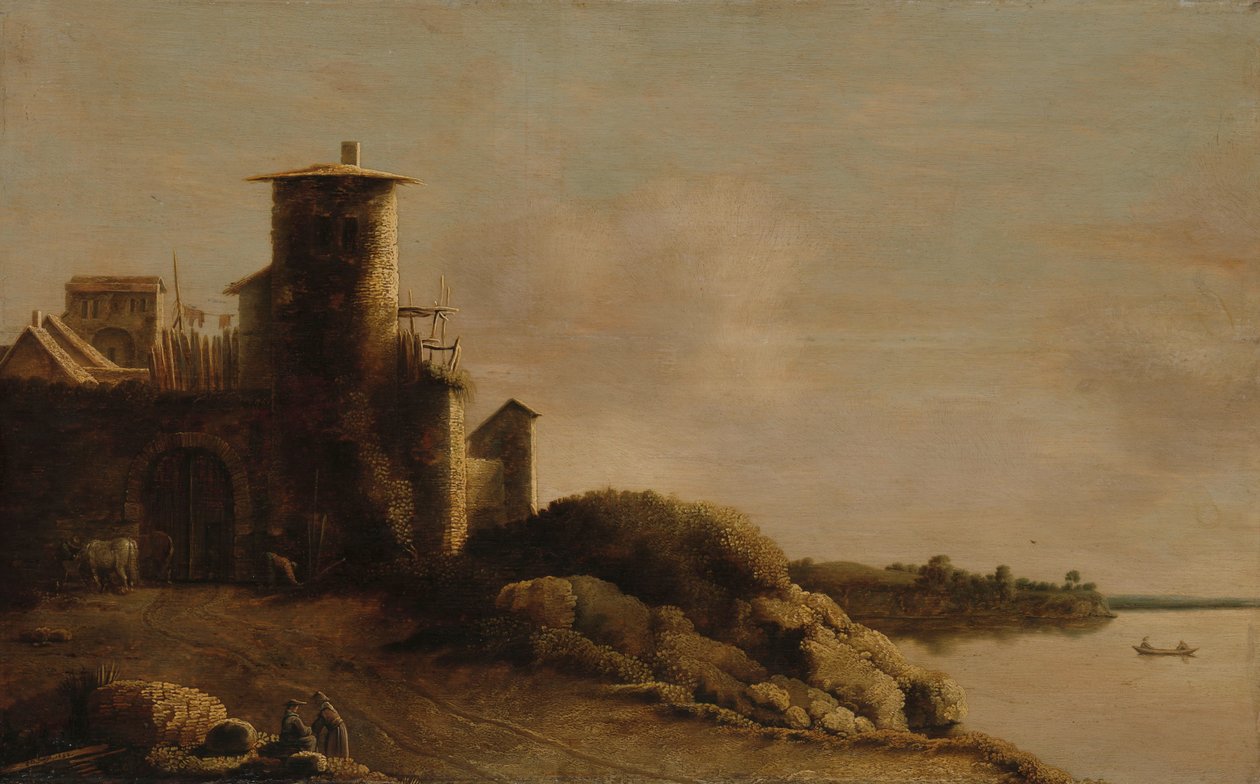 Landskap av Claude de Jongh
