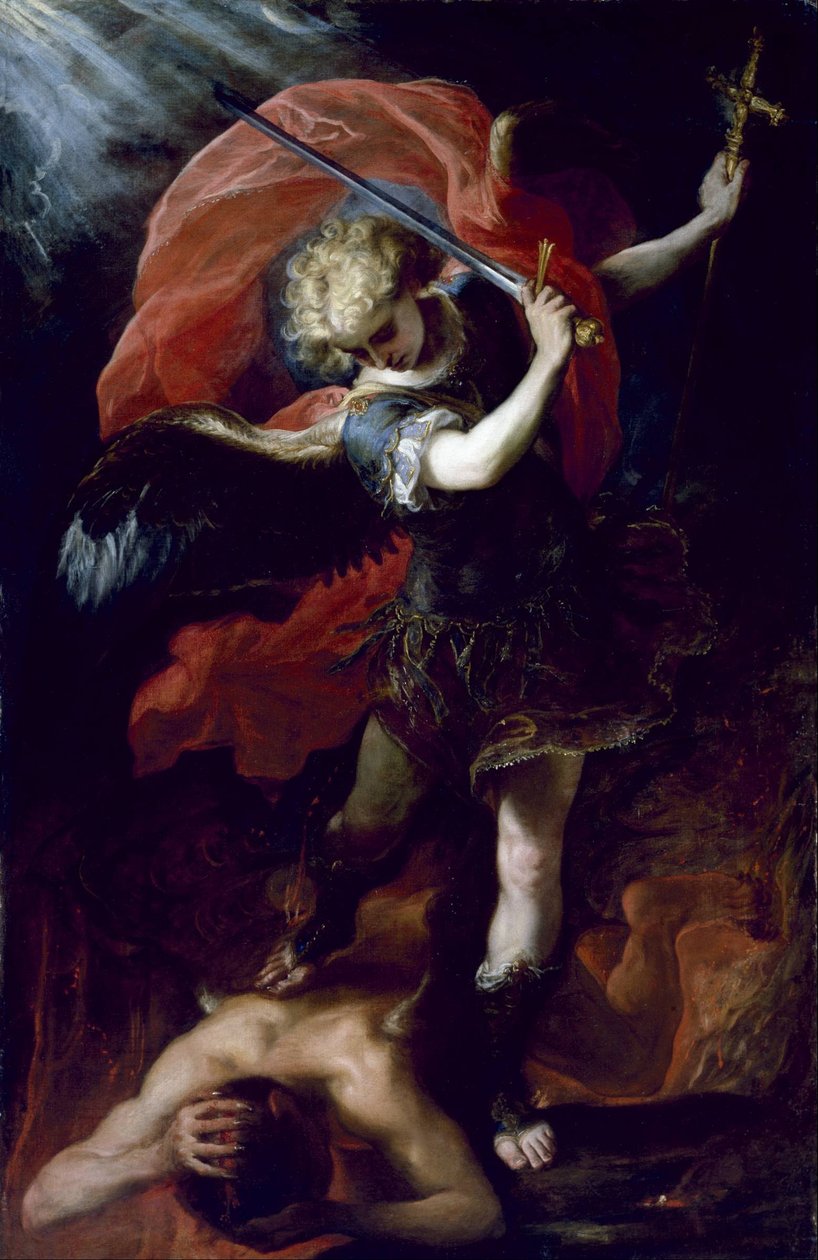 Saint Michael the Archangel  av Claudio Coello
