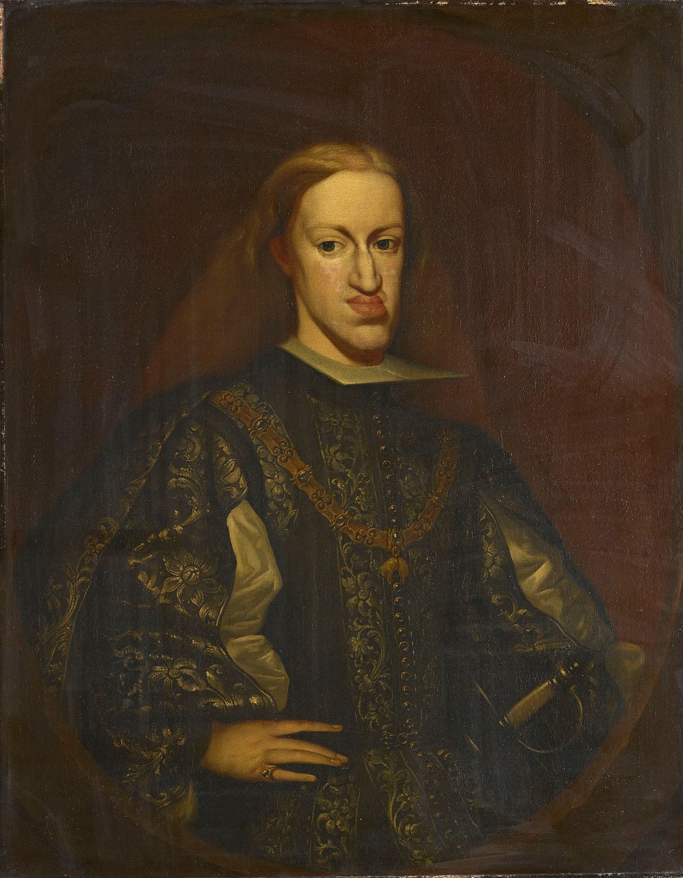 Carlos II, kung av Spanien (1661-1700) av Claudio Coello