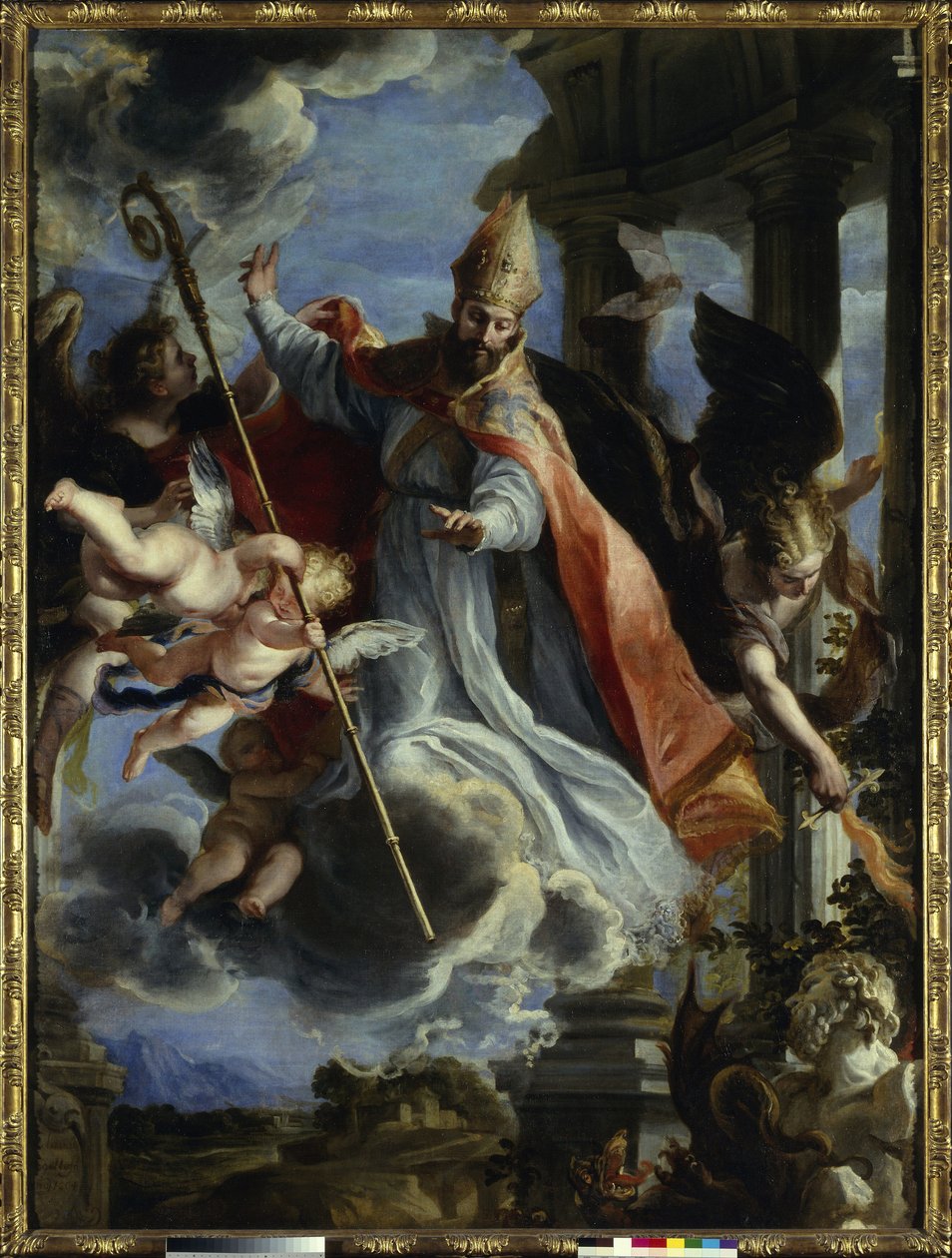St Augustinus triumf av Claudio Coello