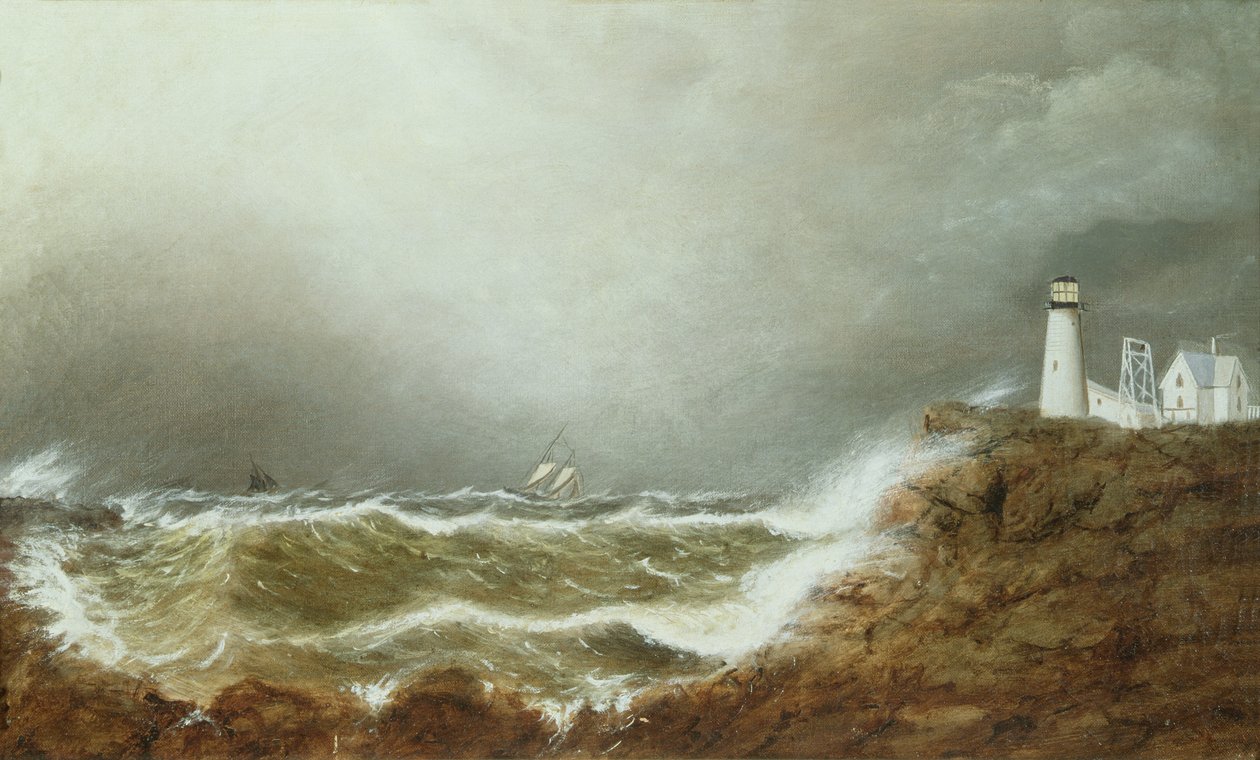 Eastern Point Light, Gloucesters hamn av Clement Drew