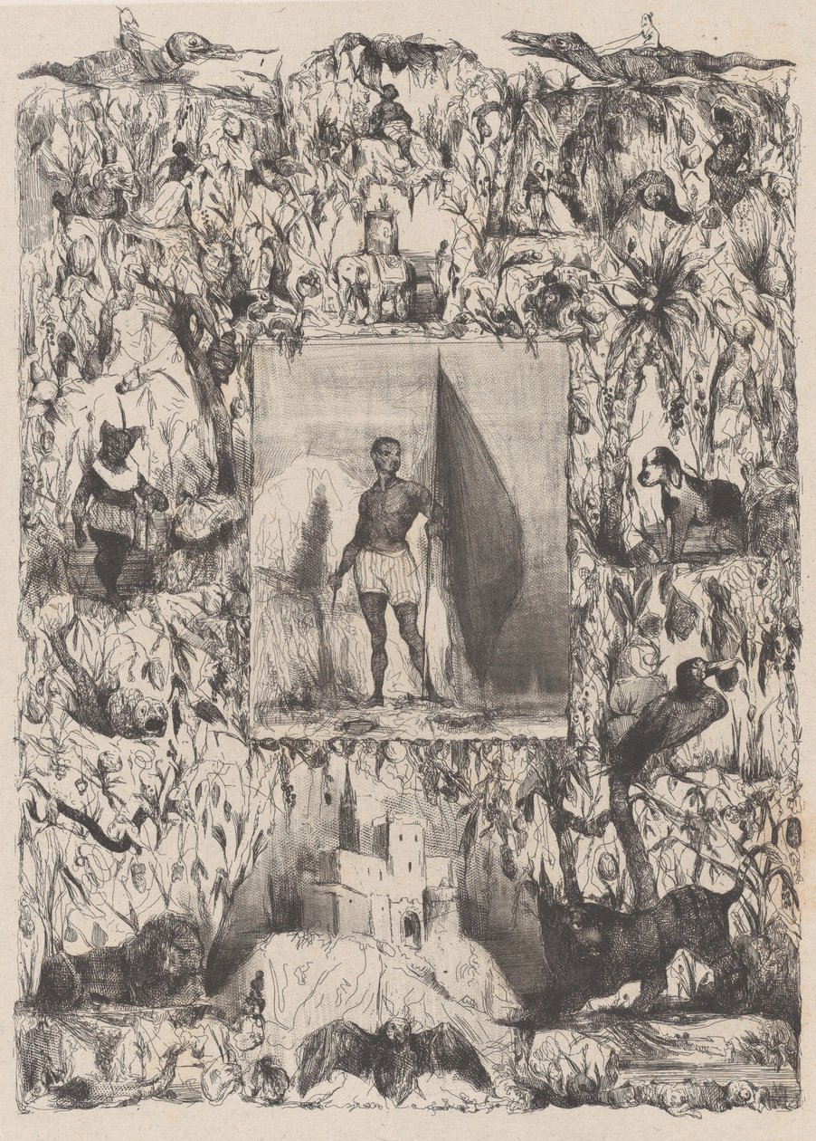 Bug-Jargal, Ca. 1832. av Célestin Nanteuil
