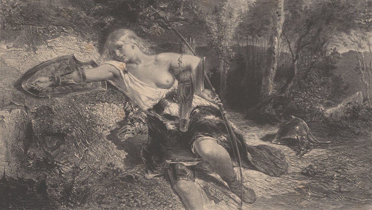 Clorinde, 1847. av Célestin Nanteuil