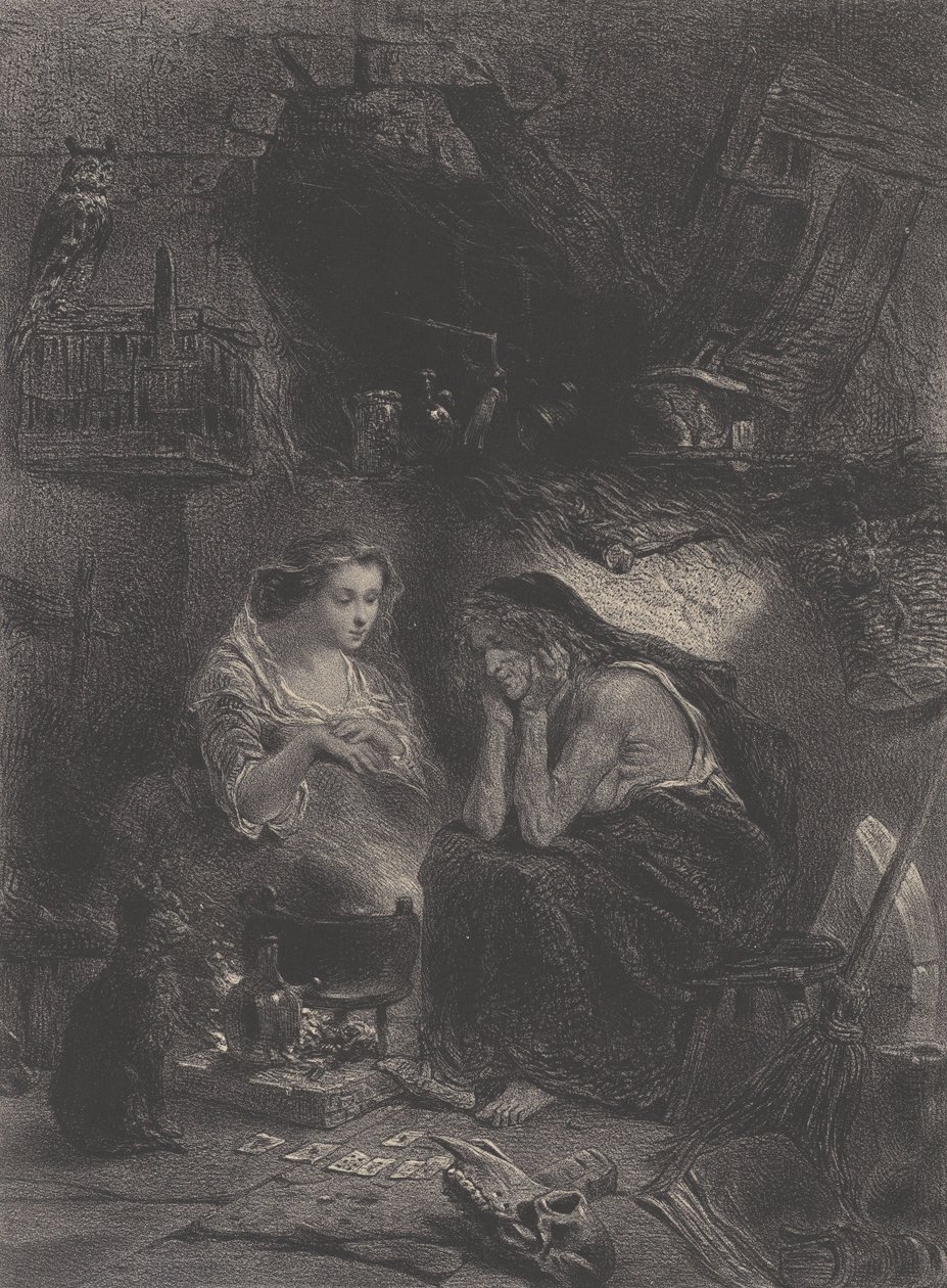 Trolldrycken, 1860. av Célestin Nanteuil