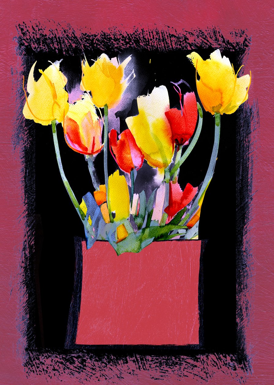 Tulipaner, ೨೦೦೯ ruskind av Clive Metcalfe