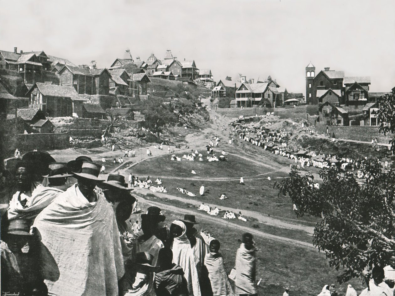 Kabary-slätten, Andohalo, Antananarivo, Madagaskar, 1895. av Colonel Stewart