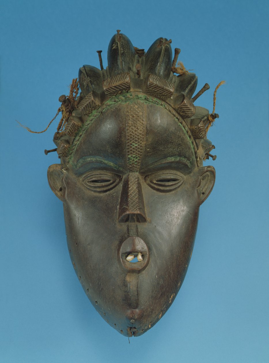Mask, Bassa Culture (trä) av Congolese