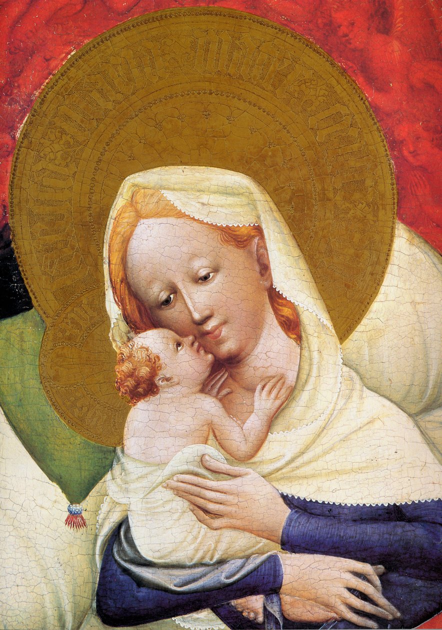 Marys ålder - Vänster panel
detaljer av Conrad von Soest