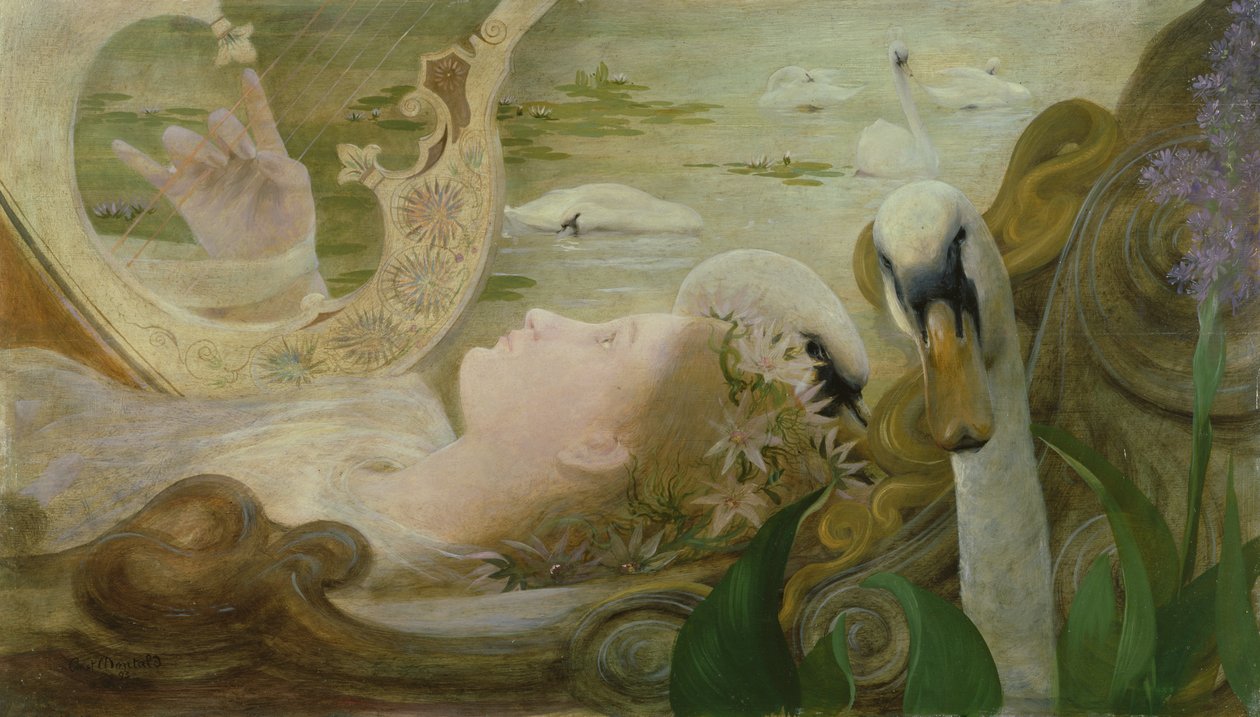 Ophelia, 1893 av Constant Montald