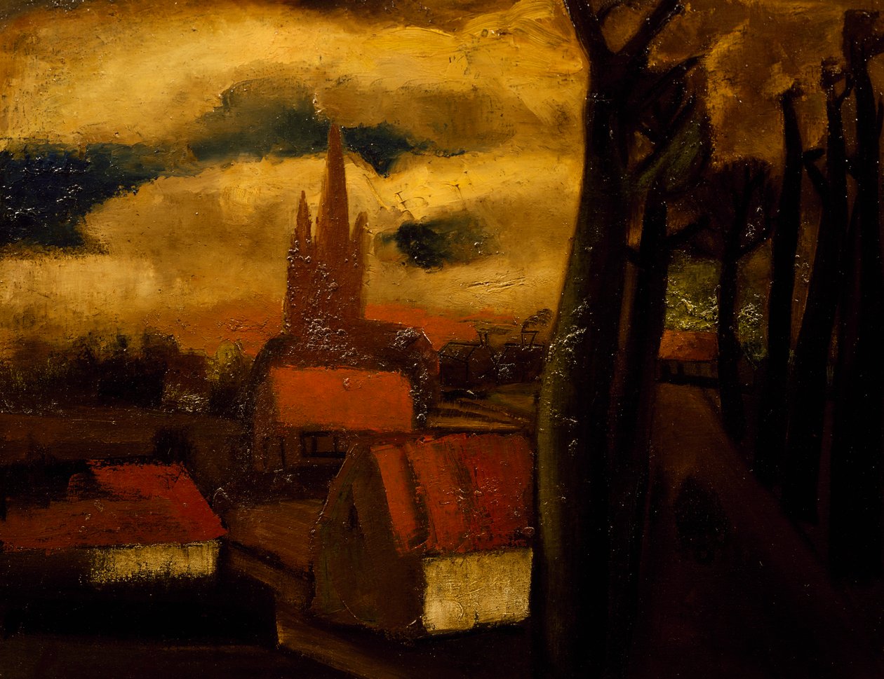 De röda taken av Constant Permeke
