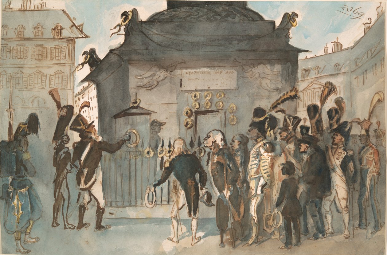 Gamla soldater från imperiet av Constantin Guys
