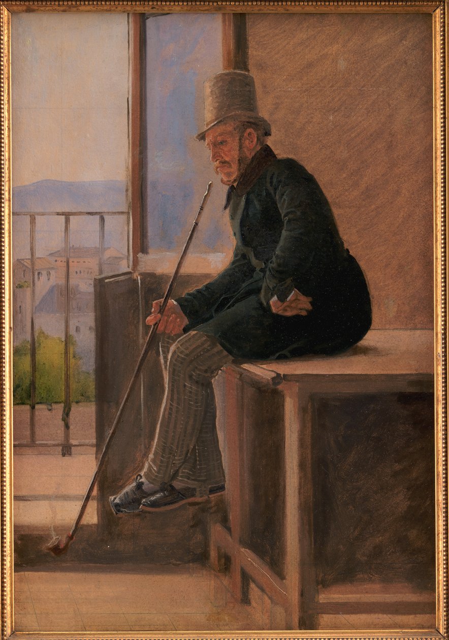 Målaren Jørgen Sonne av Constantin Hansen
