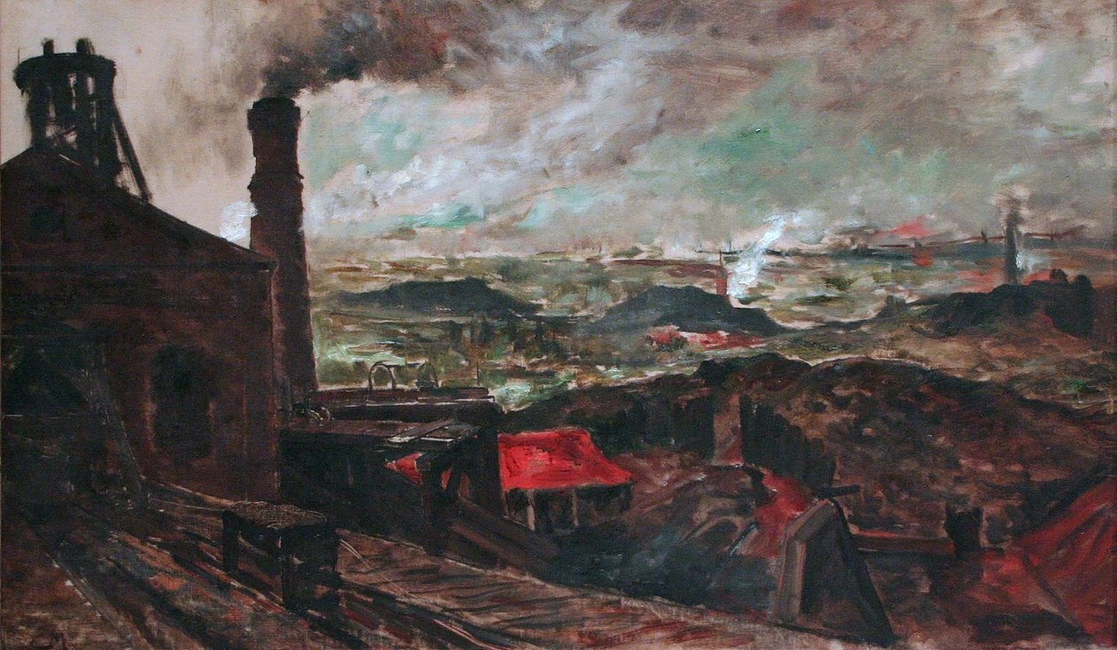 Holländska: Gruvområde av Constantin Meunier