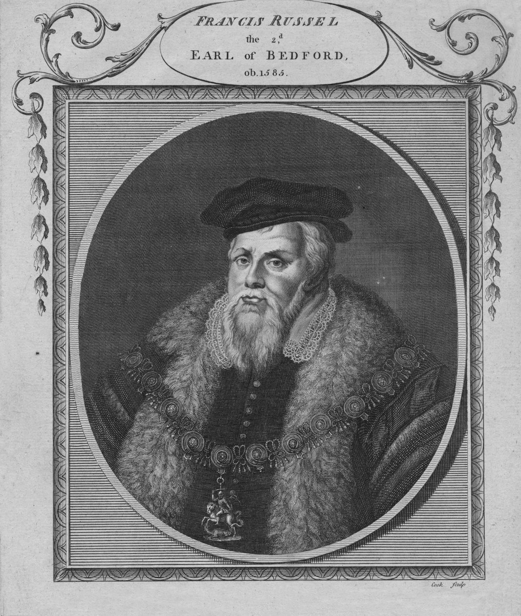 Francis Russel, Earl of Bedford, 1900. av Cook