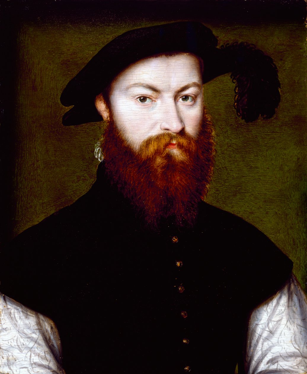 Ren? de Batarnay, greve av Bouchage, ca 1535-40 av Corneille de Lyon