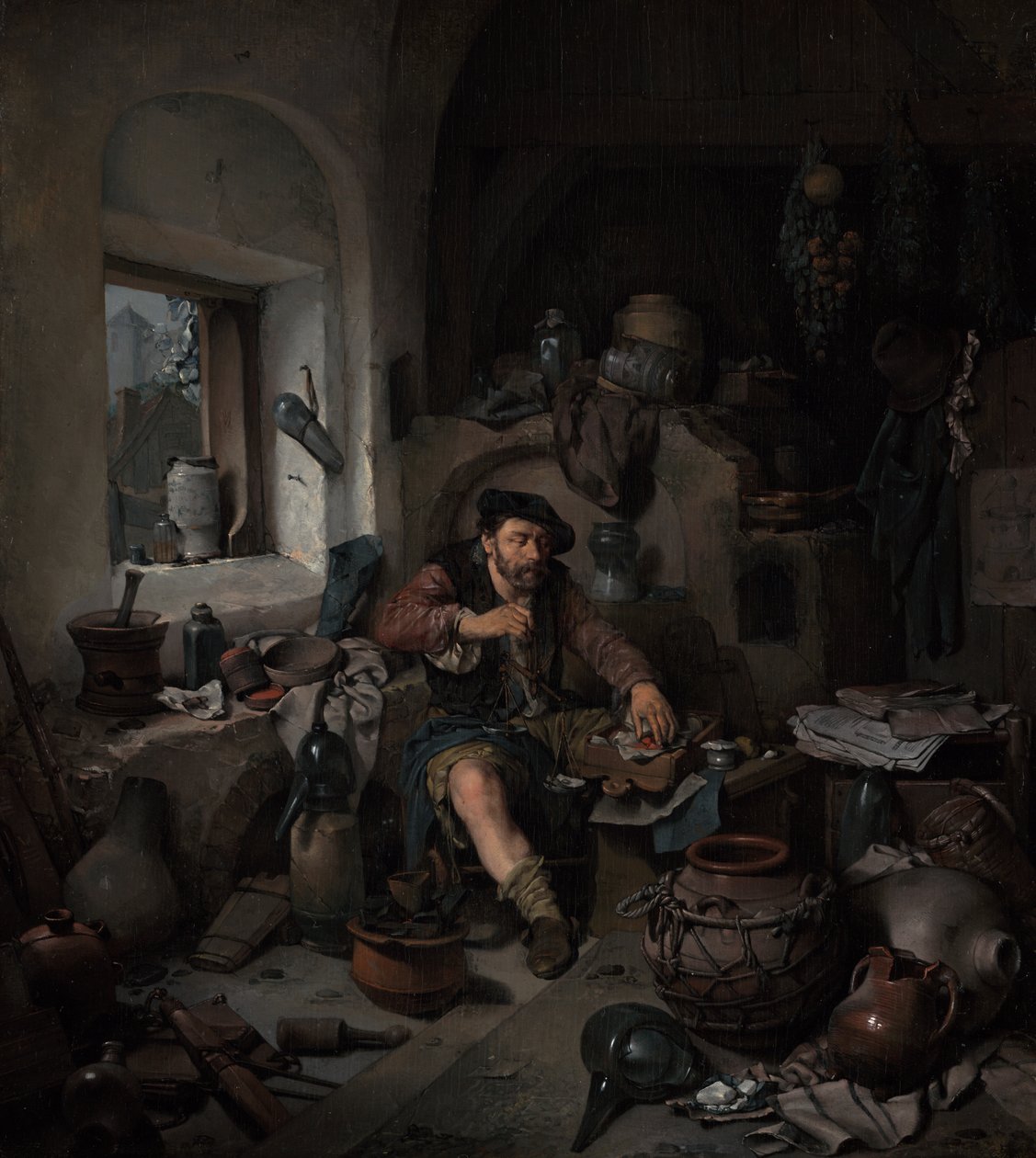 Alkemisten av Cornelis Bega