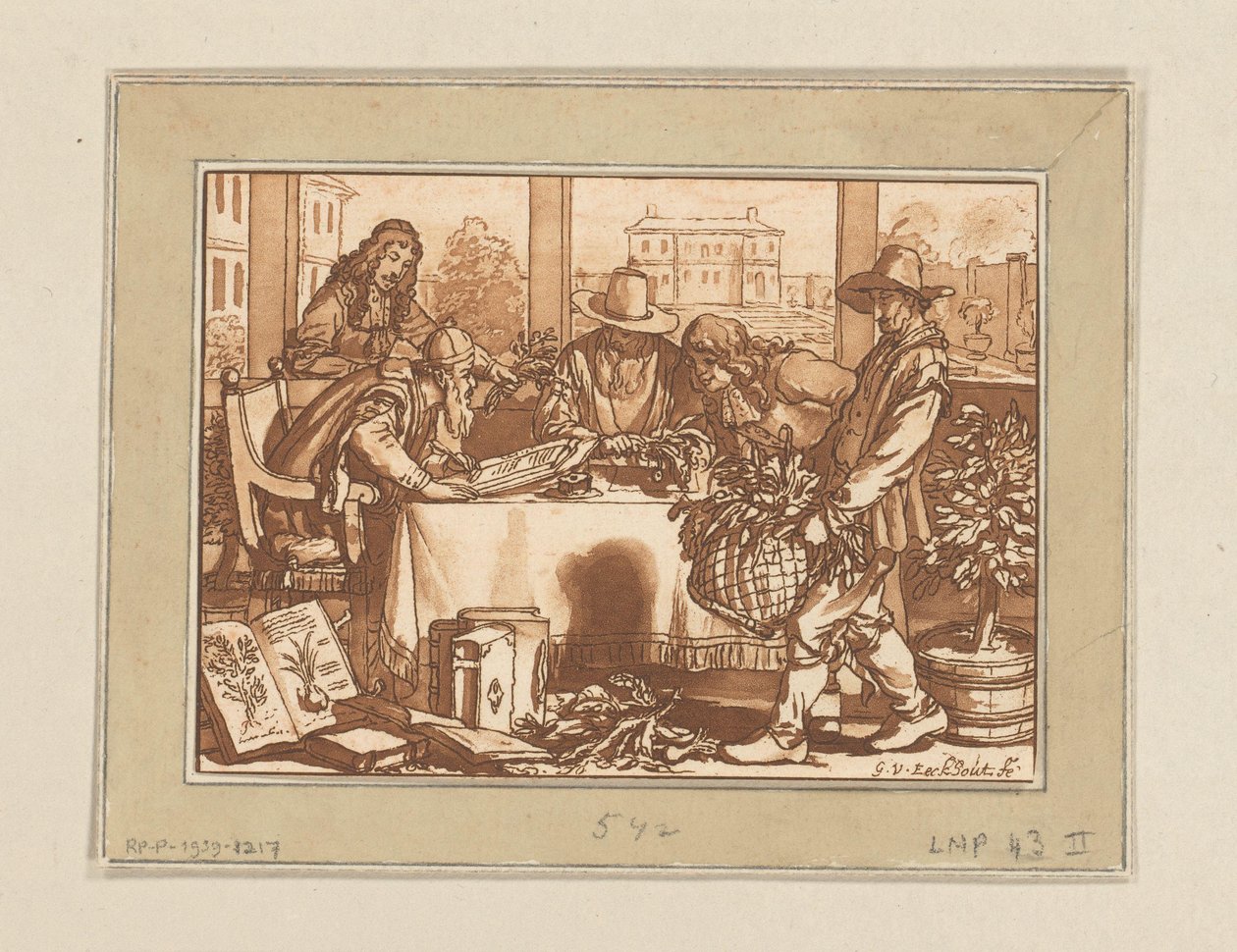 Botaniker av Cornelis Brouwer