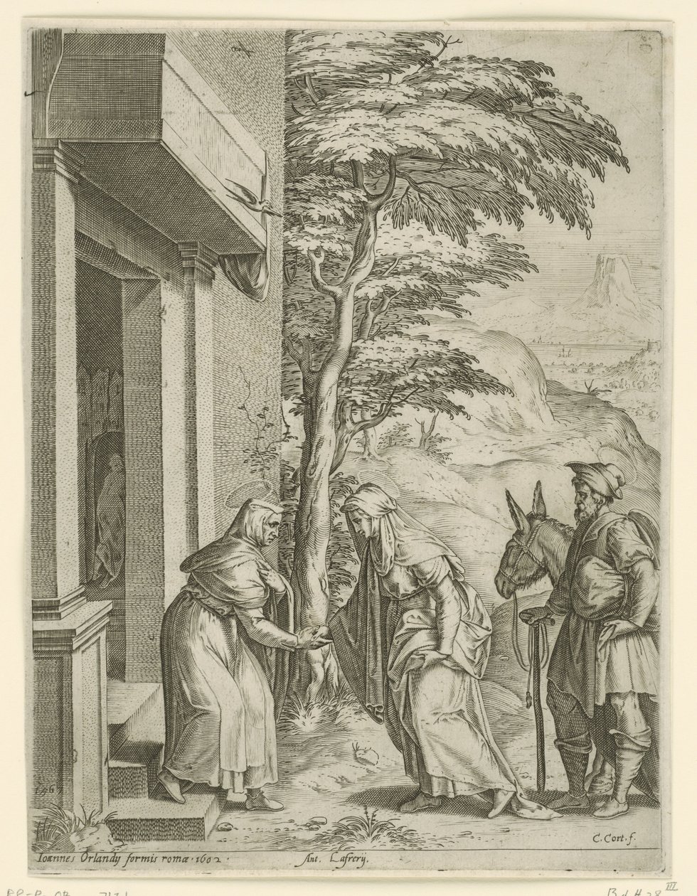 Visitation av Cornelis Cort
