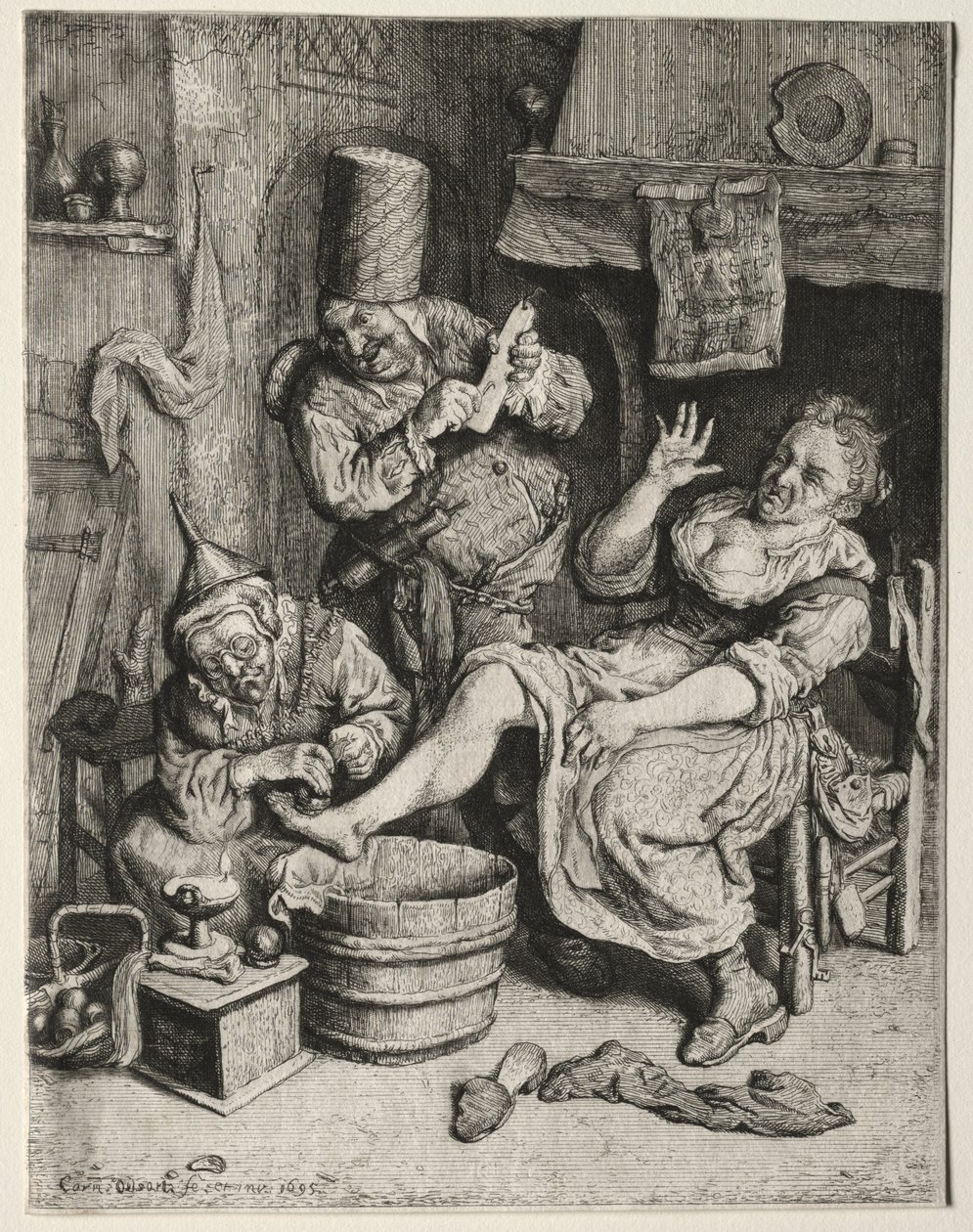 Sugkoppen av Cornelis Dusart