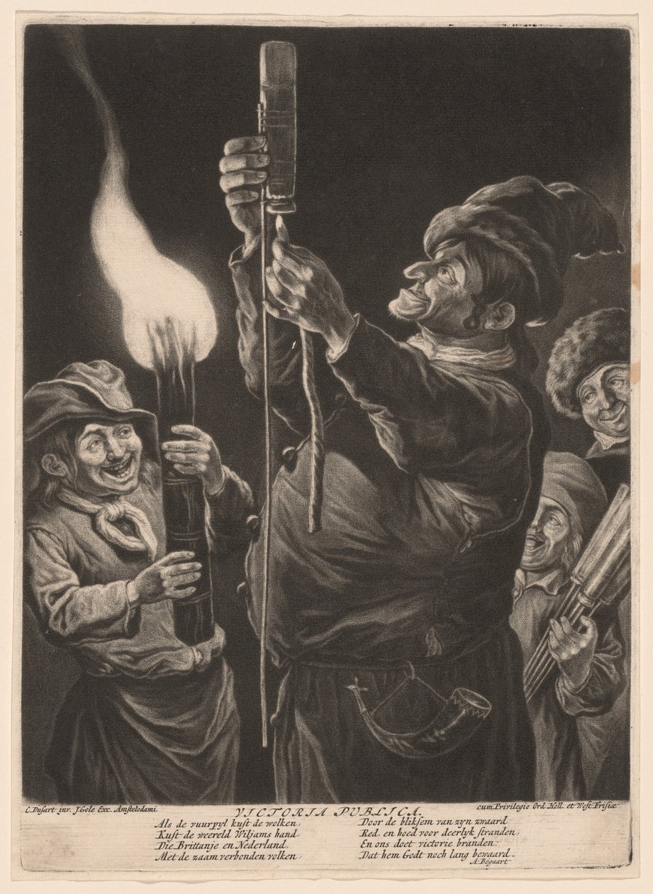 Offentlig seger av Cornelis Dusart