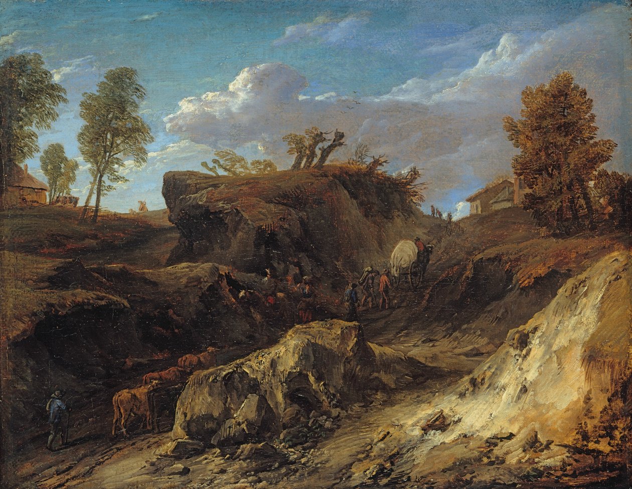 Den ihåliga vägen av Cornelis Huysmans