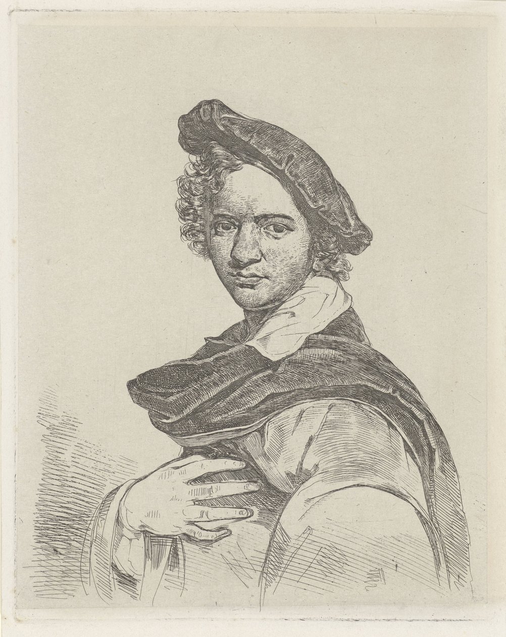 Självporträtt av Cornelis Kruseman