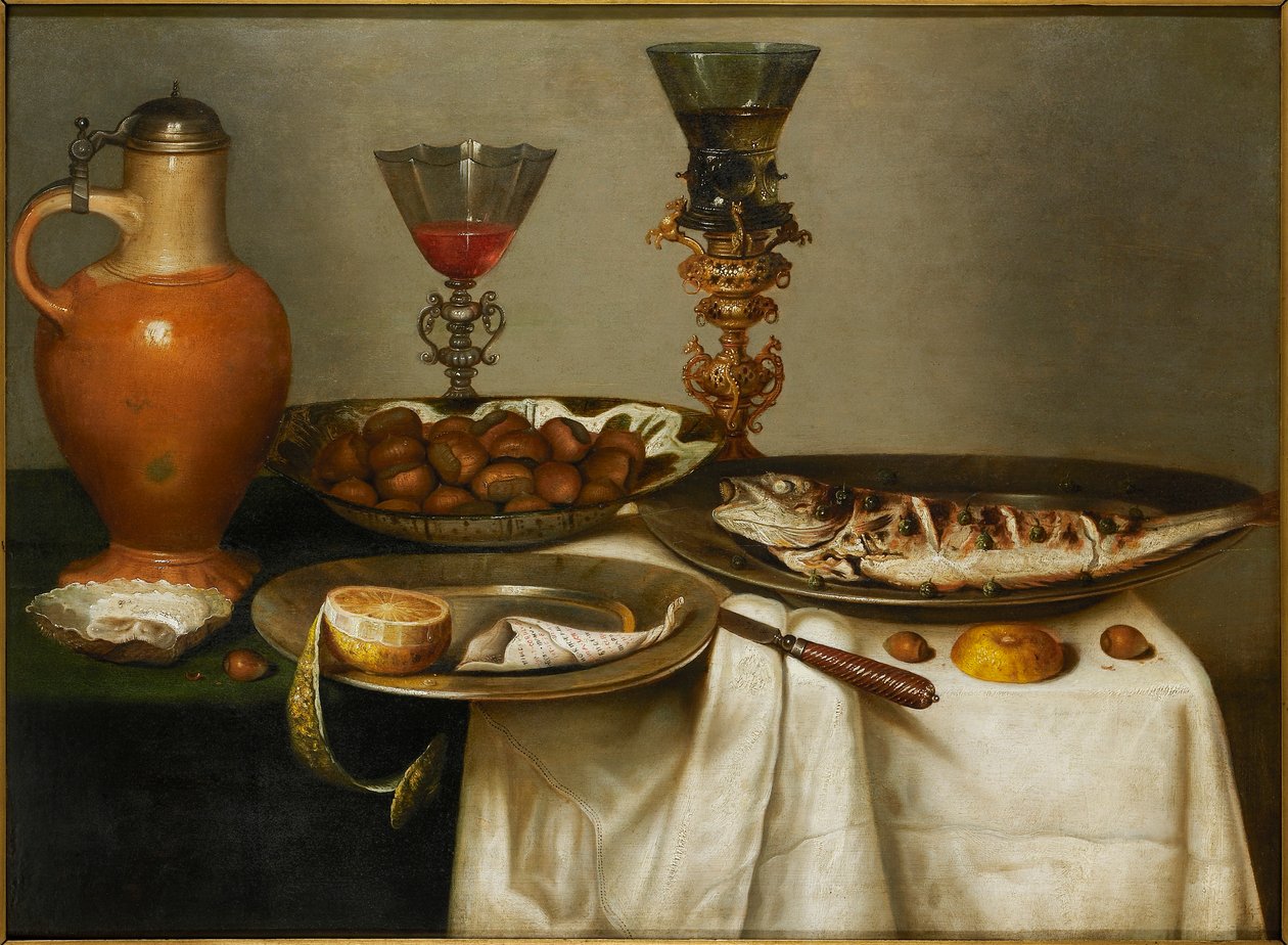 Frukost, 1638. av Cornelis Mahu