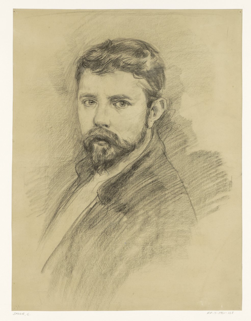 Självporträtt av Cornelis Spoor