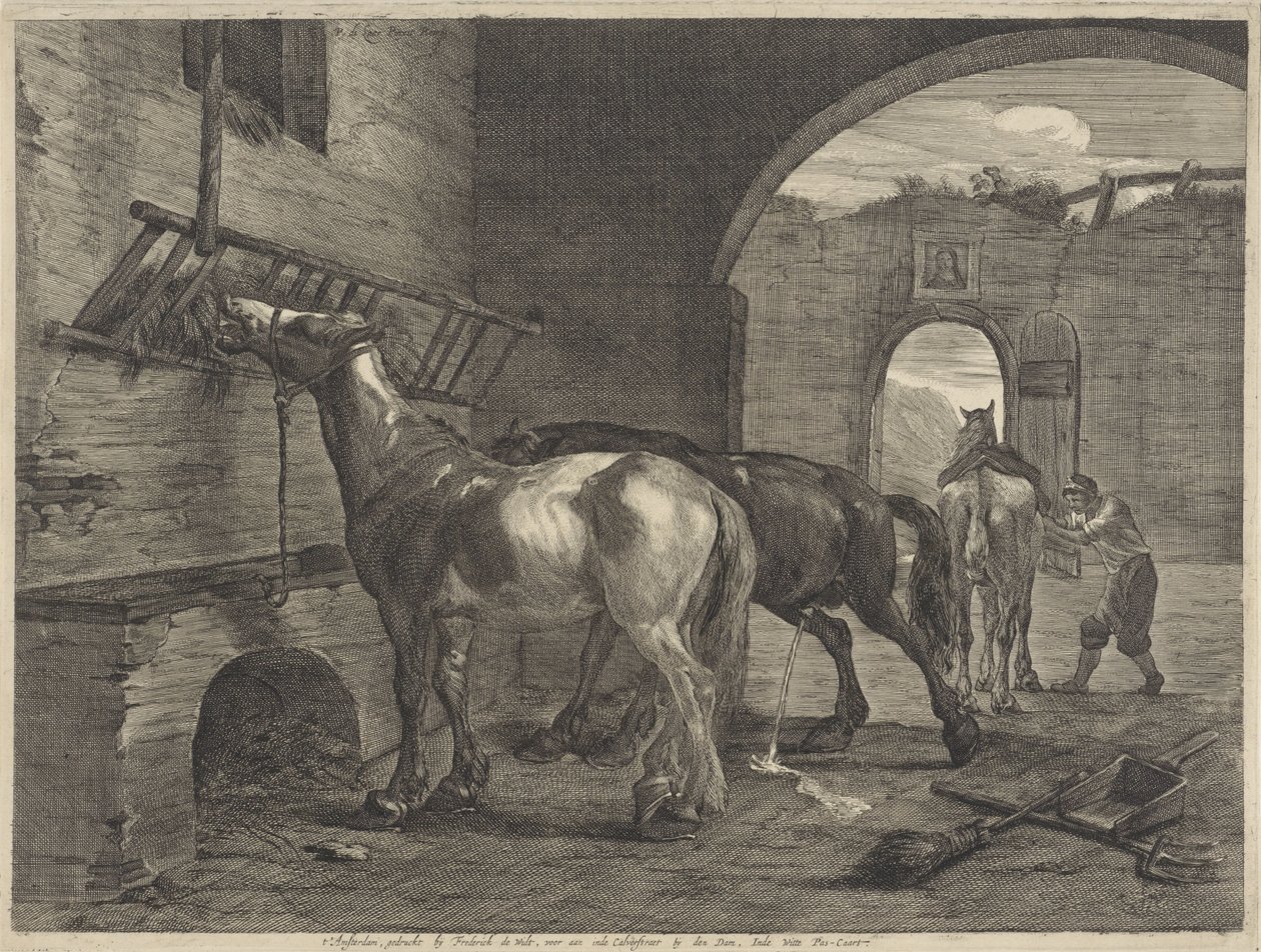 Stabil av Cornelis Visscher (II)