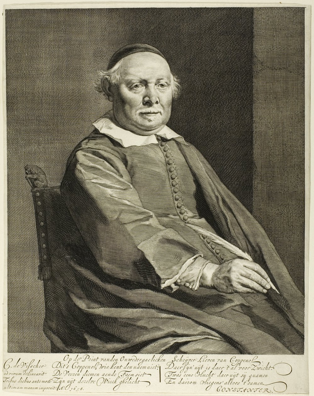 Lieven van Coppenol av Cornelis Visscher