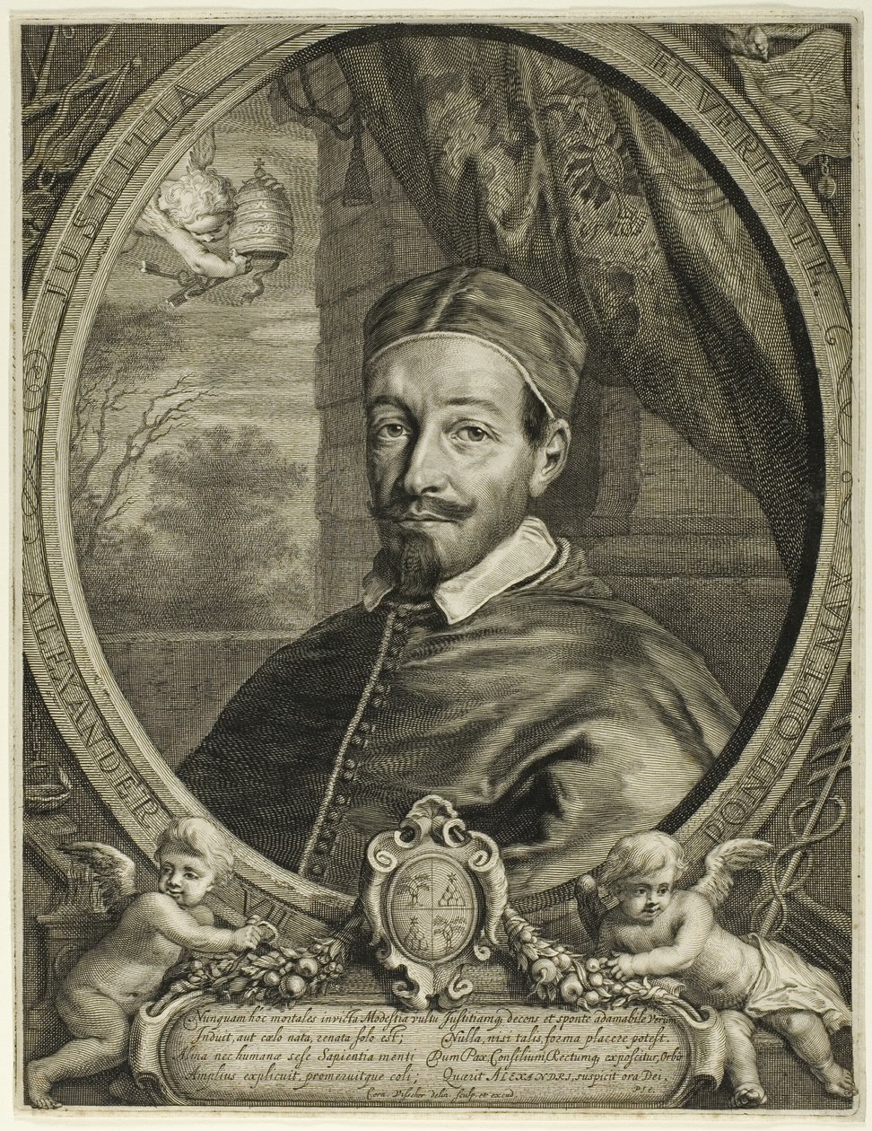 Påven Alexander den sjunde av Cornelis Visscher