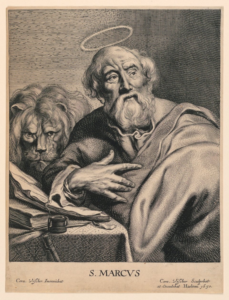 St. Mark (S.Marcvs) av Cornelis Visscher