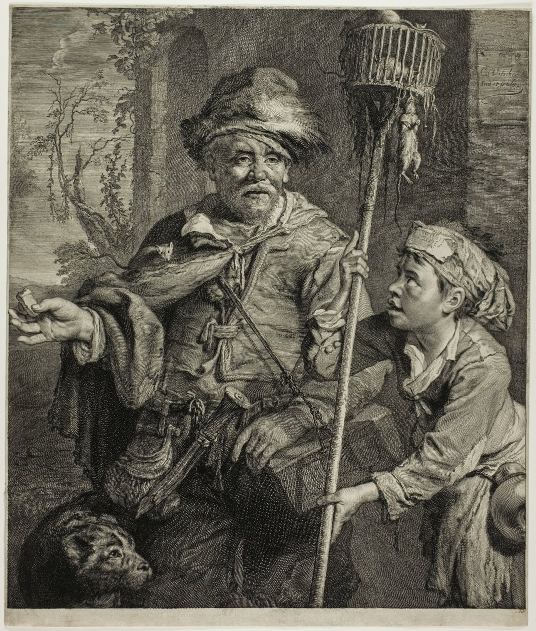 Råttfångaren av Cornelis Visscher