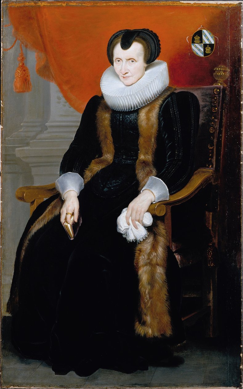 Gamla damen av Cornelis de Vos