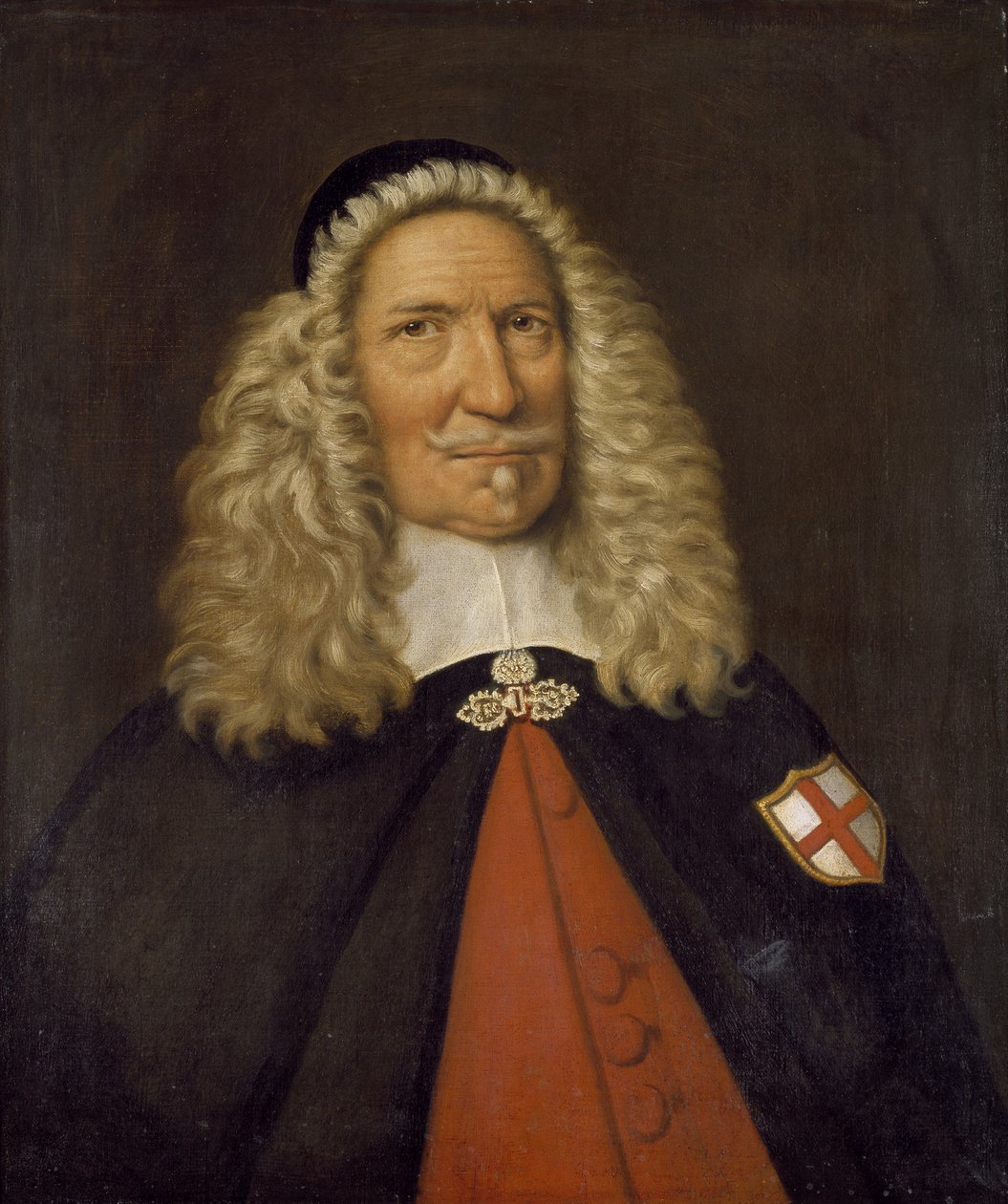 Kapten Nicholas Burgh av Cornelius de Neve