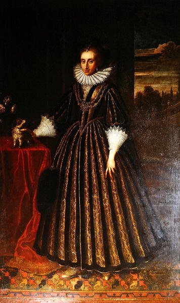 Lady Southampton av Cornelius Janssen van Ceulen