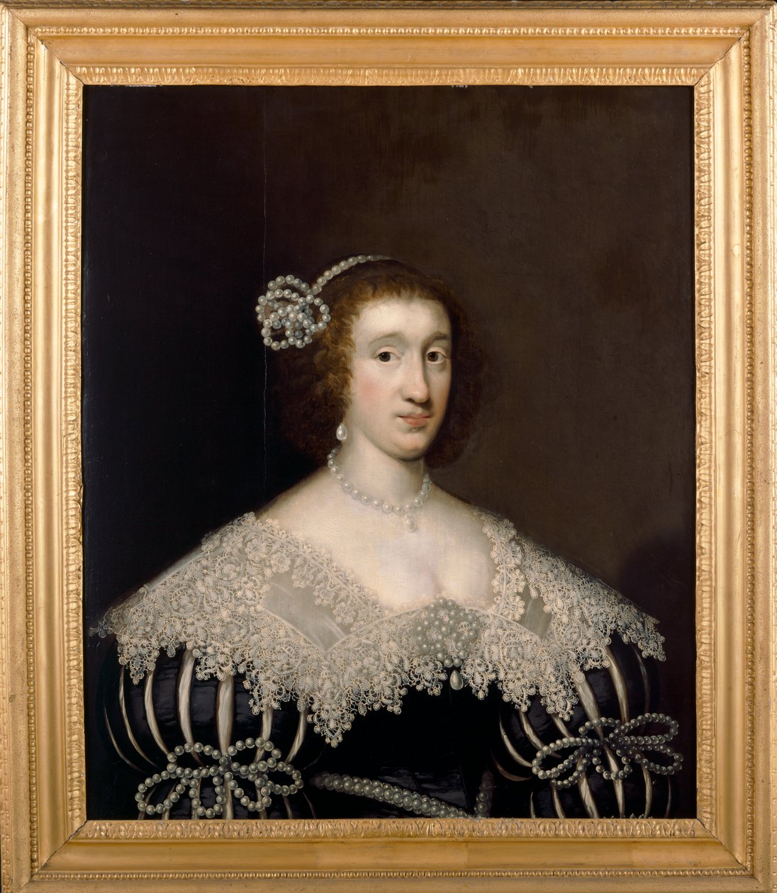 Okänd dam av Cornelius Janssen van Ceulen