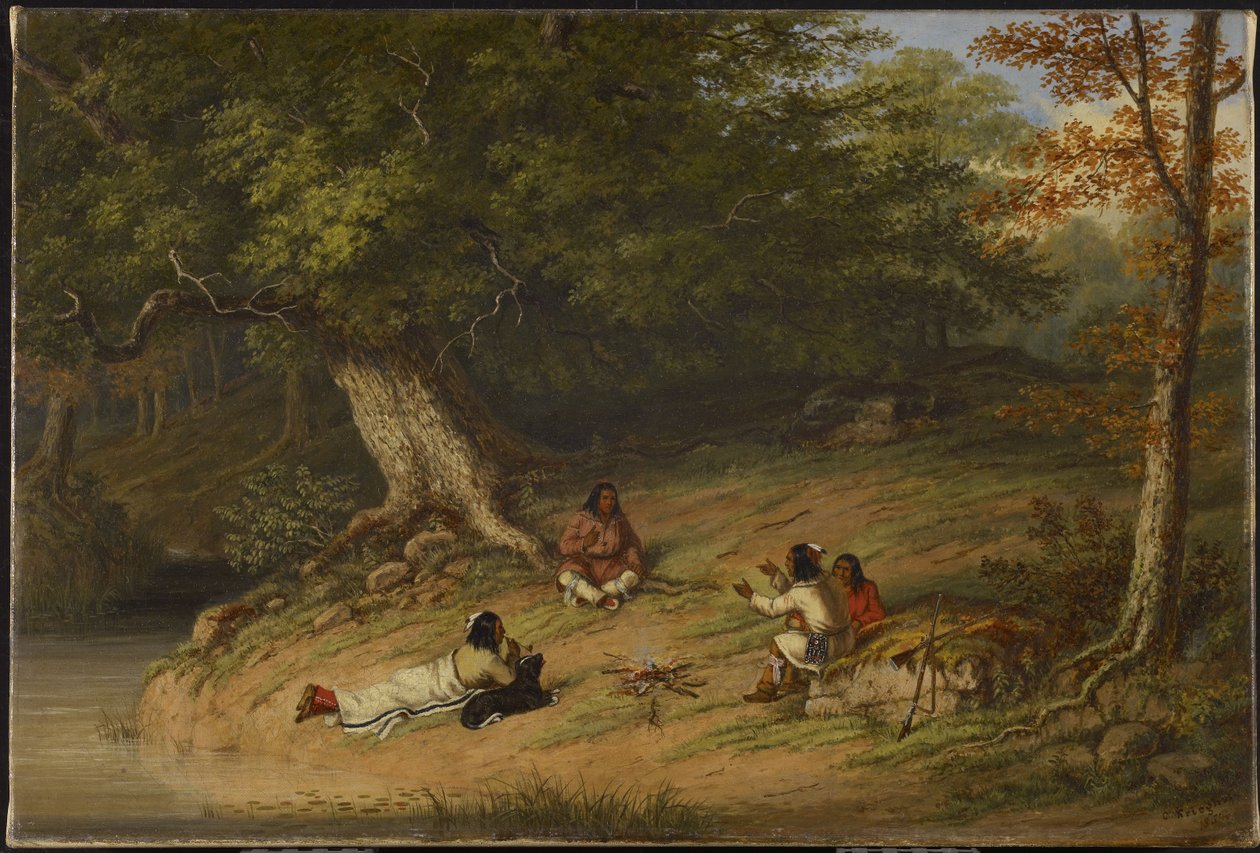 Middagsvila av Cornelius Krieghoff