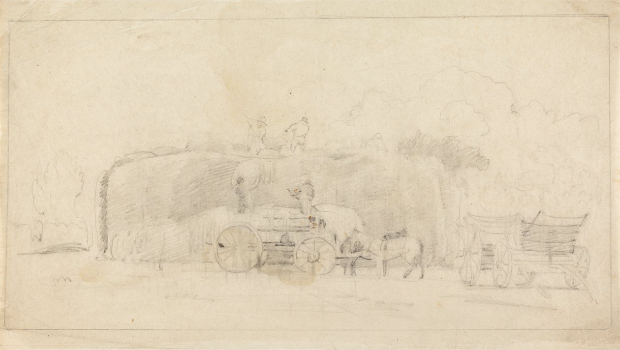 Hömakare av Cornelius Varley